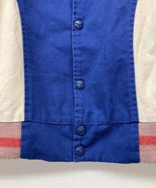 Montreal Expos（モントリオール エクスポズ）Montreal Expos (モントリオール エクスポズ) スタジャン ブルー サイズ:不明の古着・服飾アイテム