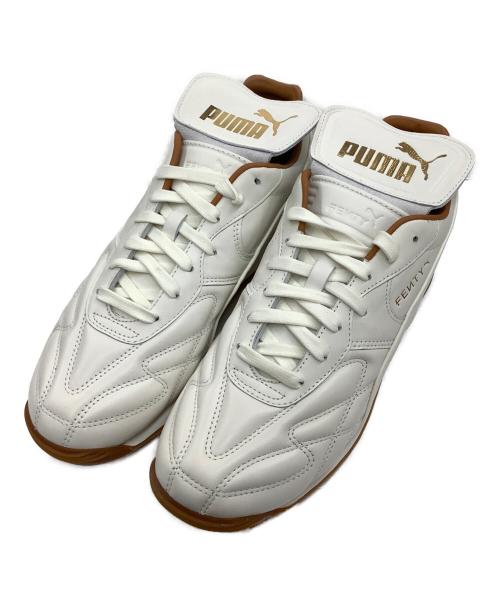 PUMA（プーマ）PUMA (プーマ) AVANTI VL FENTY PUMA WHITE ベージュ サイズ:28cmの古着・服飾アイテム