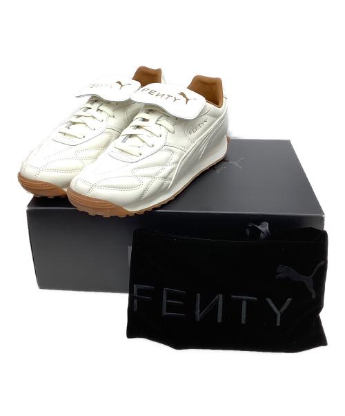 PUMA（プーマ）PUMA (プーマ) AVANTI VL FENTY PUMA WHITE ベージュ サイズ:28cmの古着・服飾アイテム