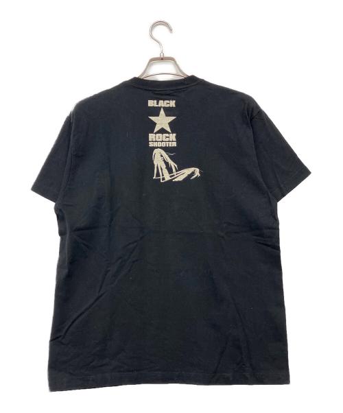 COSPA（コスパ）COSPA (コスパ) BLACK☆ROCK SHOOTER　プリントTシャツ ブラック サイズ:Lの古着・服飾アイテム