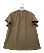 theory luxeセオリーリュクス）の古着「Marvine Iana Blouse」｜カーキ