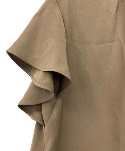 theory luxe（セオリーリュクス）theory luxe (セオリーリュクス) Marvine Iana Blouse カーキ サイズ:38 未使用品の古着・服飾アイテム