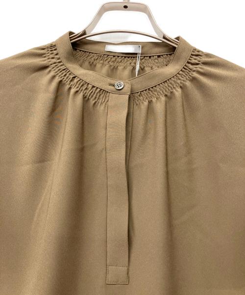theory luxe（セオリーリュクス）theory luxe (セオリーリュクス) Marvine Iana Blouse カーキ サイズ:38 未使用品の古着・服飾アイテム