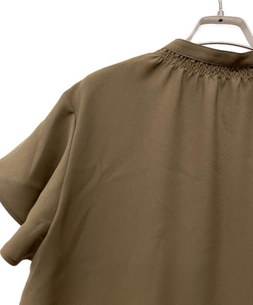 theory luxe（セオリーリュクス）theory luxe (セオリーリュクス) Marvine Iana Blouse カーキ サイズ:38 未使用品の古着・服飾アイテム