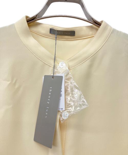 theory luxe（セオリーリュクス）theory luxe (セオリーリュクス) Marvine Jenna Blouse イエロー サイズ:38 未使用品の古着・服飾アイテム