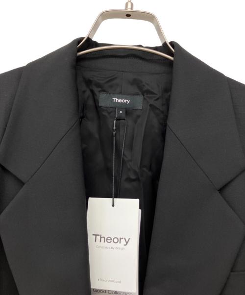 theory（セオリー）theory (セオリー) テーラードジャケット ブラック 未使用品の古着・服飾アイテム