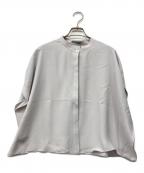 theory luxeセオリーリュクス）の古着「Marvine Jenna Blouse」｜ライトグレー