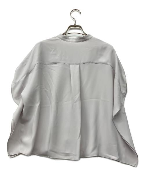 theory luxe（セオリーリュクス）theory luxe (セオリーリュクス) Marvine Jenna Blouse ライトグレー サイズ:32 未使用品の古着・服飾アイテム