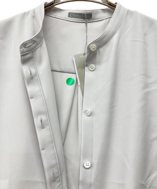 theory luxe（セオリーリュクス）theory luxe (セオリーリュクス) Marvine Jenna Blouse ライトグレー サイズ:32 未使用品の古着・服飾アイテム