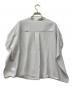theory luxe (セオリーリュクス) Marvine Jenna Blouse ライトグレー サイズ:32 未使用品：15000円