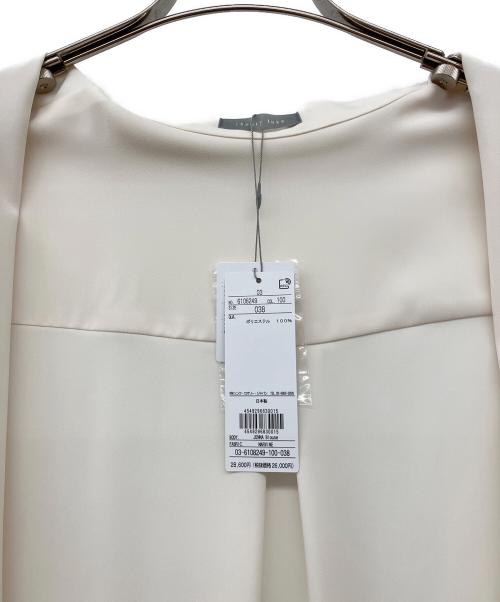 theory luxe（セオリーリュクス）theory luxe (セオリーリュクス) Marvine Jenna Blouse アイボリー サイズ:38 未使用品の古着・服飾アイテム