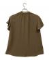 theory luxe (セオリーリュクス) Marvine Iana Blouse カーキ サイズ:38 未使用品：15000円