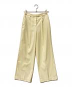 theory luxeセオリーリュクス）の古着「Dublin Travis Pant」｜イエロー