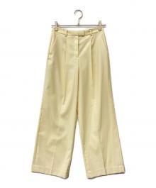 theory luxe（セオリーリュクス）の古着「Dublin Travis Pant」｜イエロー