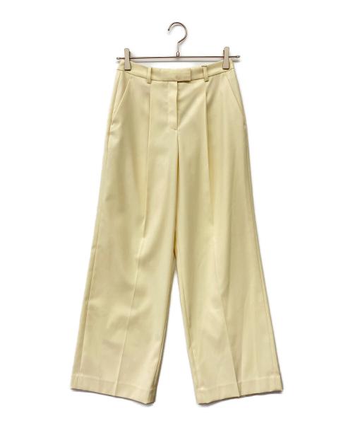 theory luxe（セオリーリュクス）theory luxe (セオリーリュクス) Dublin Travis Pant イエロー サイズ:34 未使用品の古着・服飾アイテム