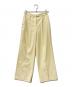 theory luxe（セオリーリュクス）の古着「Dublin Travis Pant」｜イエロー