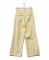theory luxe (セオリーリュクス) Dublin Travis Pant イエロー サイズ:34 未使用品：16000円