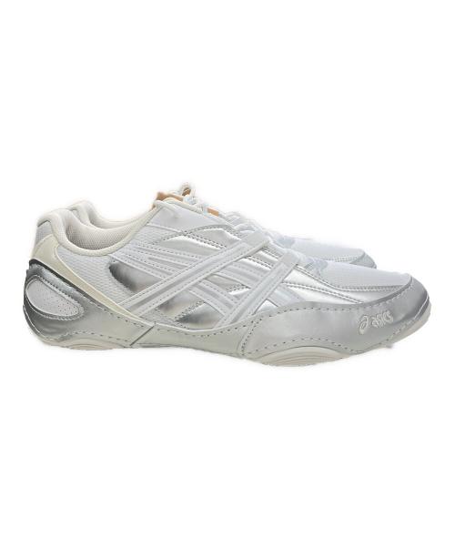 asics（アシックス）asics (アシックス) HYPERSYNC ホワイト×シルバー サイズ:28 未使用品の古着・服飾アイテム