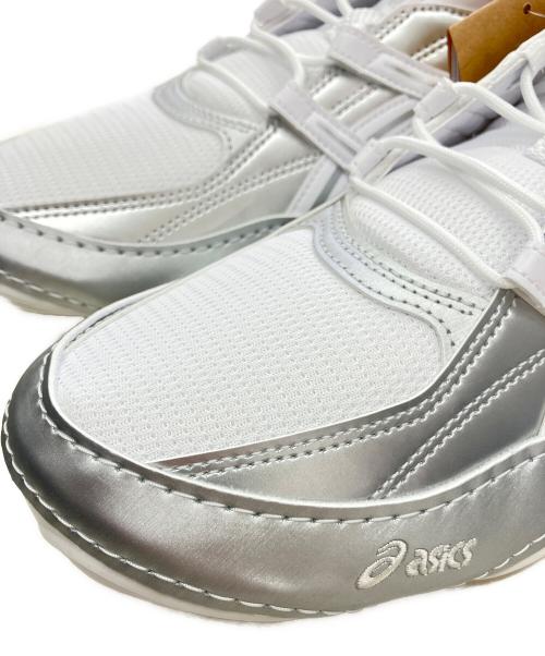 asics（アシックス）asics (アシックス) HYPERSYNC ホワイト×シルバー サイズ:28 未使用品の古着・服飾アイテム