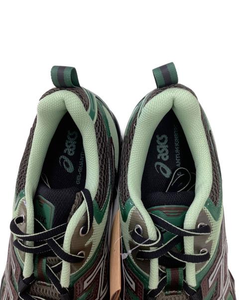 asics（アシックス）asics (アシックス) GEL-QUANTUM KINETIC グリーン×ブラウン サイズ:28 未使用品の古着・服飾アイテム
