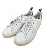 adidasアディダス）の古着「KZK EYELET」｜ホワイト×イエロー