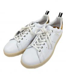 adidas（アディダス）の古着「KZK EYELET」｜ホワイト×イエロー