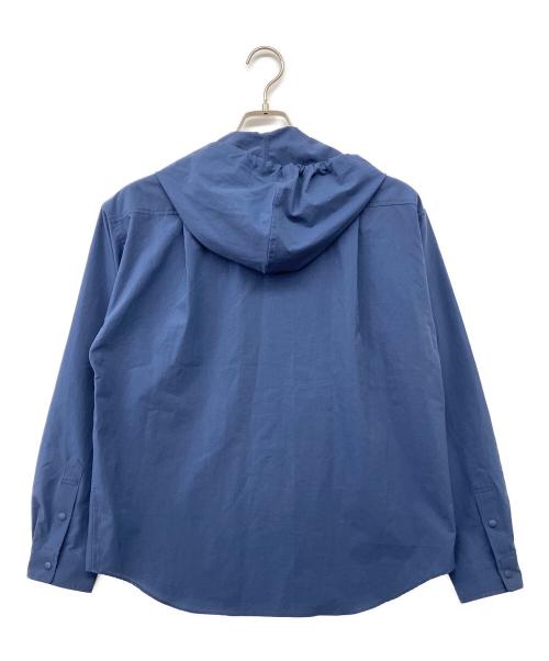 RIDGE MOUNTAIN GEAR（リッジマウンテン ギア）RIDGE MOUNTAIN GEAR (リッジマウンテン ギア) Hooded Long Sleeve Shirt ネイビー サイズ:Lの古着・服飾アイテム