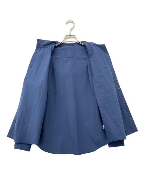 RIDGE MOUNTAIN GEAR（リッジマウンテン ギア）RIDGE MOUNTAIN GEAR (リッジマウンテン ギア) Hooded Long Sleeve Shirt ネイビー サイズ:Lの古着・服飾アイテム