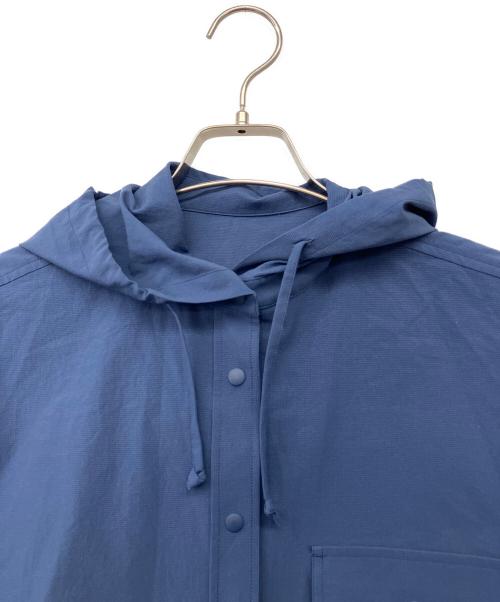 RIDGE MOUNTAIN GEAR（リッジマウンテン ギア）RIDGE MOUNTAIN GEAR (リッジマウンテン ギア) Hooded Long Sleeve Shirt ネイビー サイズ:Lの古着・服飾アイテム