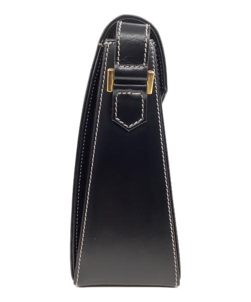 Christian Dior（クリスチャン ディオール）Christian Dior (クリスチャン ディオール) TRAPEZOID CROSSBODY SHOULDER BAG ブラックの古着・服飾アイテム