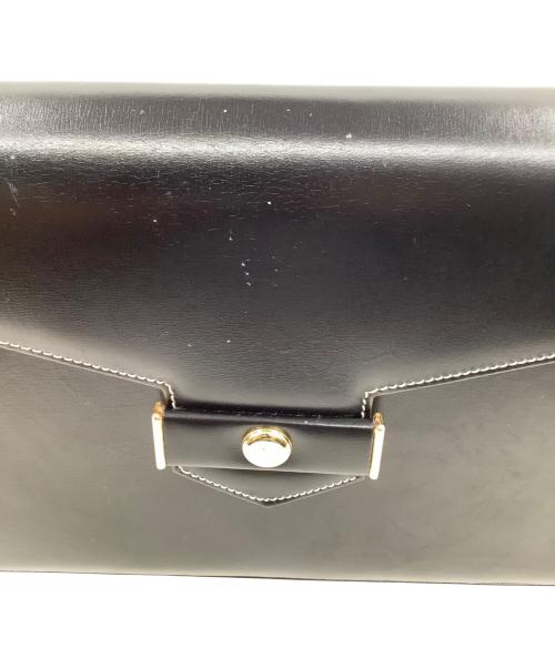 Christian Dior（クリスチャン ディオール）Christian Dior (クリスチャン ディオール) TRAPEZOID CROSSBODY SHOULDER BAG ブラックの古着・服飾アイテム