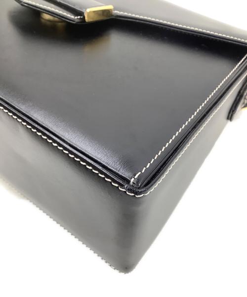 Christian Dior（クリスチャン ディオール）Christian Dior (クリスチャン ディオール) TRAPEZOID CROSSBODY SHOULDER BAG ブラックの古着・服飾アイテム