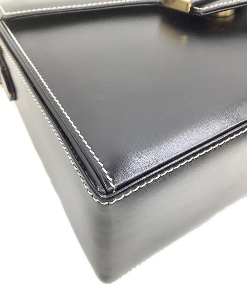Christian Dior（クリスチャン ディオール）Christian Dior (クリスチャン ディオール) TRAPEZOID CROSSBODY SHOULDER BAG ブラックの古着・服飾アイテム