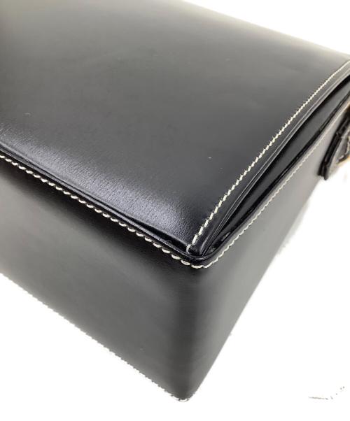 Christian Dior（クリスチャン ディオール）Christian Dior (クリスチャン ディオール) TRAPEZOID CROSSBODY SHOULDER BAG ブラックの古着・服飾アイテム
