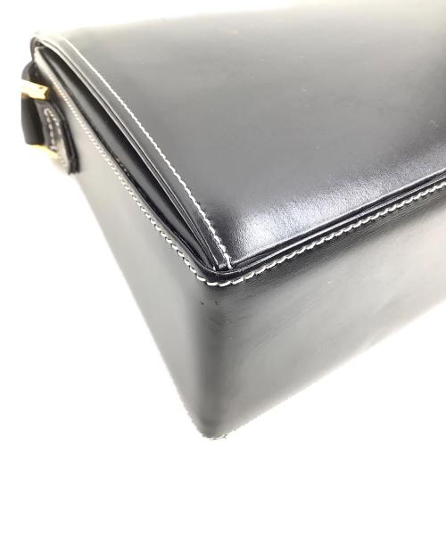 Christian Dior（クリスチャン ディオール）Christian Dior (クリスチャン ディオール) TRAPEZOID CROSSBODY SHOULDER BAG ブラックの古着・服飾アイテム
