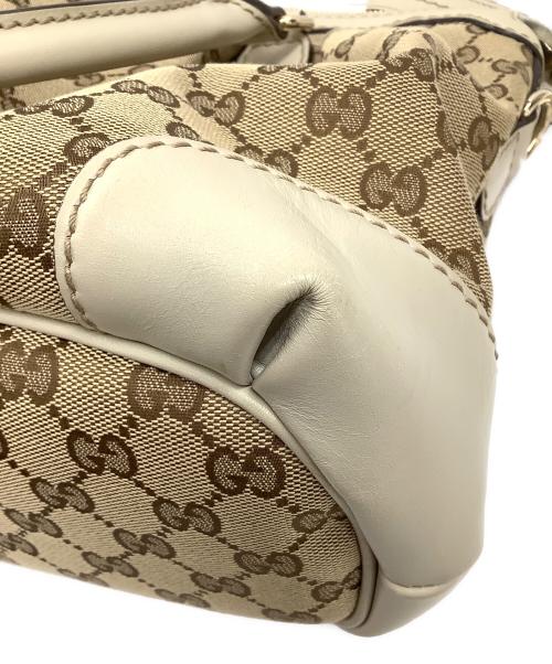 GUCCI（グッチ）GUCCI (グッチ) スーキー　2WAYハンドバッグ ベージュの古着・服飾アイテム