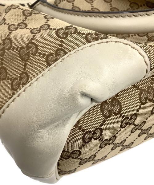 GUCCI（グッチ）GUCCI (グッチ) スーキー　2WAYハンドバッグ ベージュの古着・服飾アイテム