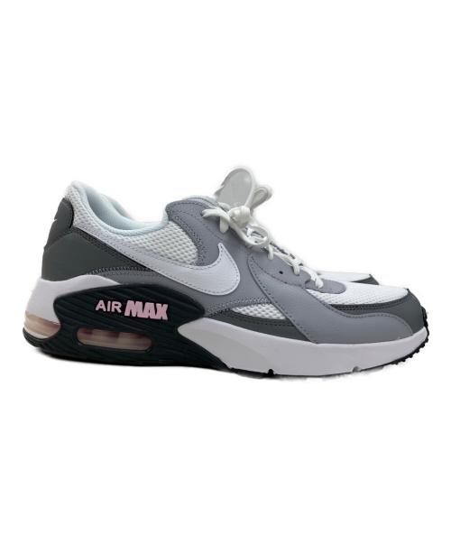 NIKE（ナイキ）NIKE (ナイキ) AIRMAX EXCEEスニーカー ホワイト×グレー サイズ:28 未使用品の古着・服飾アイテム