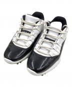 NIKEナイキ）の古着「AIR JORDAN 11 RETRO LOW GOLF ”CONCORD”」｜ホワイト×ブラック