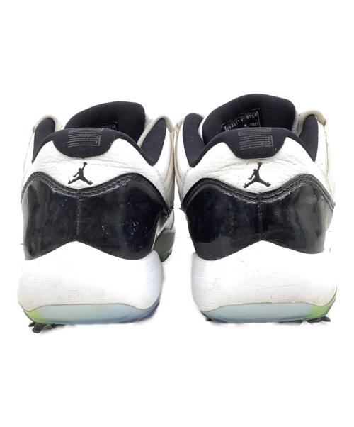 NIKE（ナイキ）NIKE (ナイキ) AIR JORDAN 11 RETRO LOW GOLF ”CONCORD” ホワイト×ブラック サイズ:26.5cmの古着・服飾アイテム
