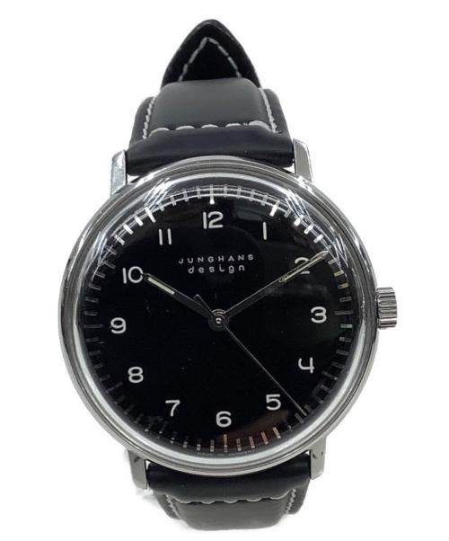JUNGHANS（ユンハンス）JUNGHANS (ユンハンス) リストウォッチ ブラックの古着・服飾アイテム