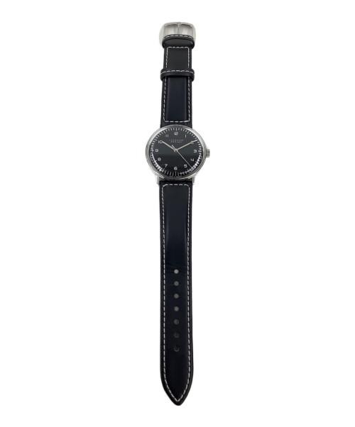 JUNGHANS（ユンハンス）JUNGHANS (ユンハンス) リストウォッチ ブラックの古着・服飾アイテム