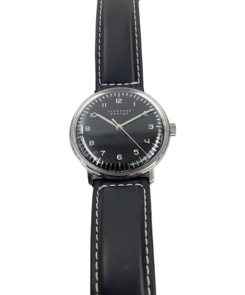 JUNGHANS（ユンハンス）JUNGHANS (ユンハンス) リストウォッチ ブラックの古着・服飾アイテム