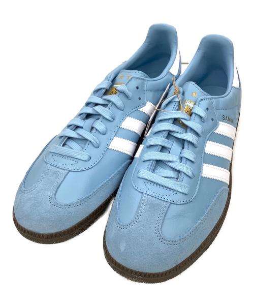 adidas Originals（アディダスオリジナル）adidas Originals (アディダスオリジナル) SAMBA TEAM 8COLORS Clear Blue/Footwear White サイズ:28cmの古着・服飾アイテム