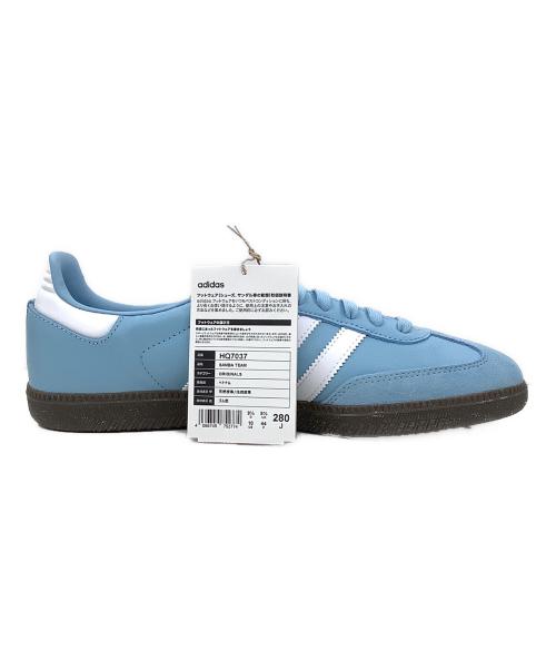 adidas Originals（アディダスオリジナル）adidas Originals (アディダスオリジナル) SAMBA TEAM 8COLORS Clear Blue/Footwear White サイズ:28cmの古着・服飾アイテム