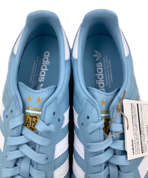 adidas Originals（アディダスオリジナル）adidas Originals (アディダスオリジナル) SAMBA TEAM 8COLORS Clear Blue/Footwear White サイズ:28cmの古着・服飾アイテム
