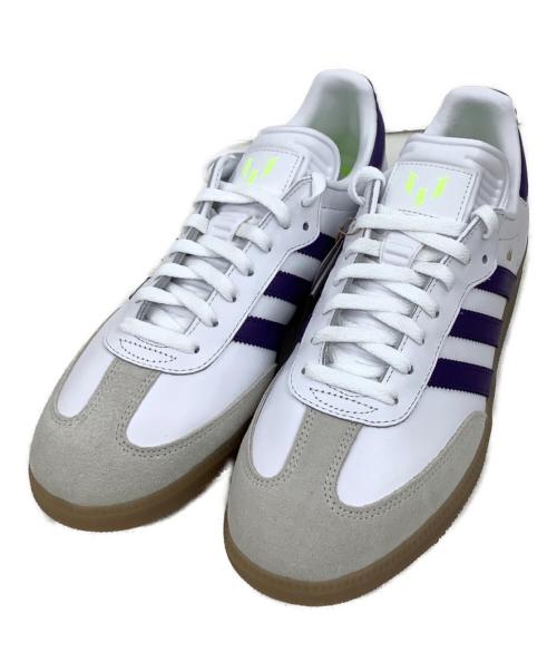 adidas Originals（アディダスオリジナル）adidas Originals (アディダスオリジナル) Samba Messi Indoor WHITE/UNITY PURPLE/GUM サイズ:28cmの古着・服飾アイテム