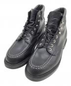 RED WINGレッドウィング）の古着「SUPERSOLE 6' MOC-TOE」｜ブラック