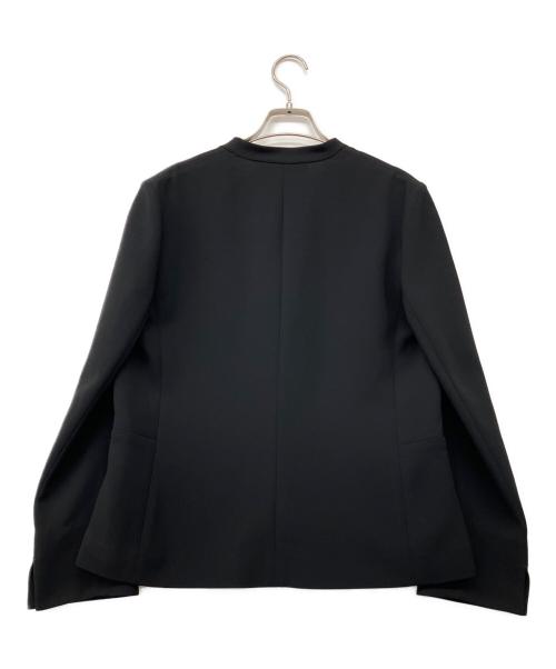 theory luxe（セオリーリュクス）theory luxe (セオリーリュクス) ドレープカラーレスジャケット - Elia 2 - Luve ブラック サイズ:38 未使用品の古着・服飾アイテム