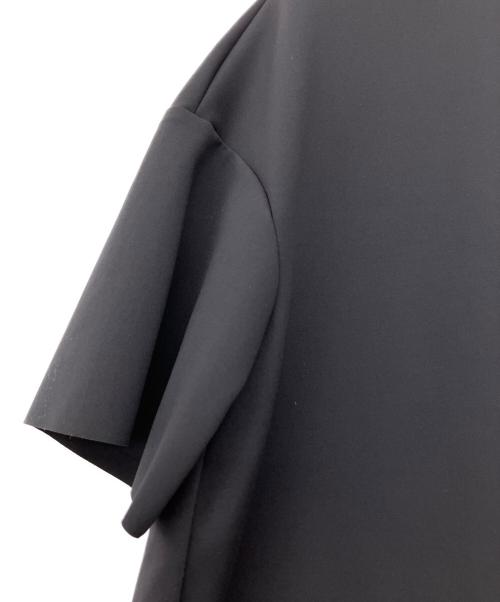 theory luxe（セオリーリュクス）theory luxe (セオリーリュクス) 《手洗い可》バックロングドレープTブラウス ブラック サイズ:38 未使用品の古着・服飾アイテム